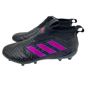 Adidas Mens Sneakers Ace 17+ PureControl FG‎ Football BZ0572 Black Pink Size 9